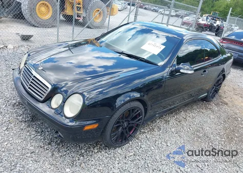 2002 Mercedes-Benz Clk 430 z USA, uszkodzony, nr VIN WDBLJ70G32T110122